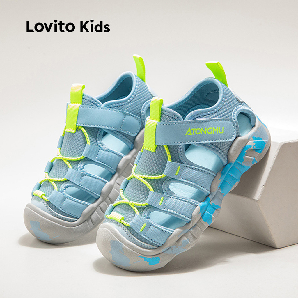 Lovito Kids รองเท้าแตะรัดแบบcasual สำหรับเด็กชาย LFA92214