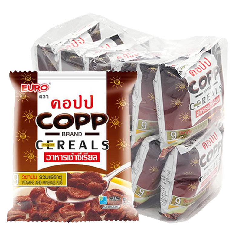 คอปป อาหารเช้า ช็อกโกแลต 17 ก. x 12 (COPP Cereals Chocolate 17 g x 12)