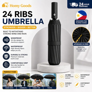 Automatic Umbrella 24/20 Ribs waterproof Windproof Anti-UV Sunscreen Large Umbrella Folding Sunshade