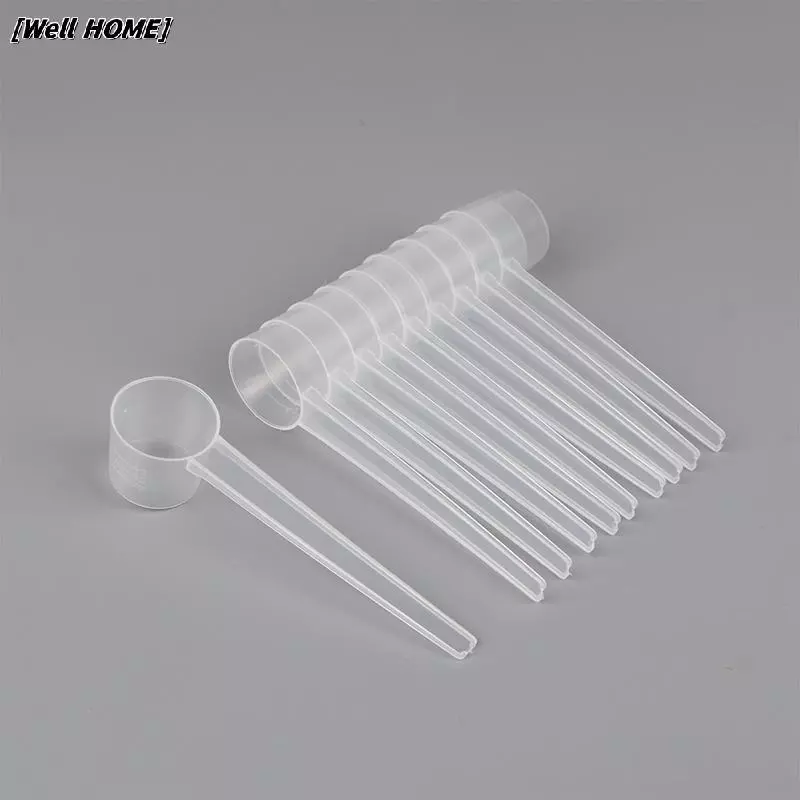 Well HOME ช้อนตวงพลาสติก 5 กรัม 10 ชิ้น สำหรับตวงกาแฟและนมผง thumbnail 7