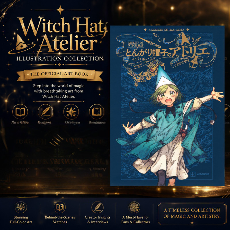 Witch Hat Atelier Illustration Collection Art Book Manga Artwork