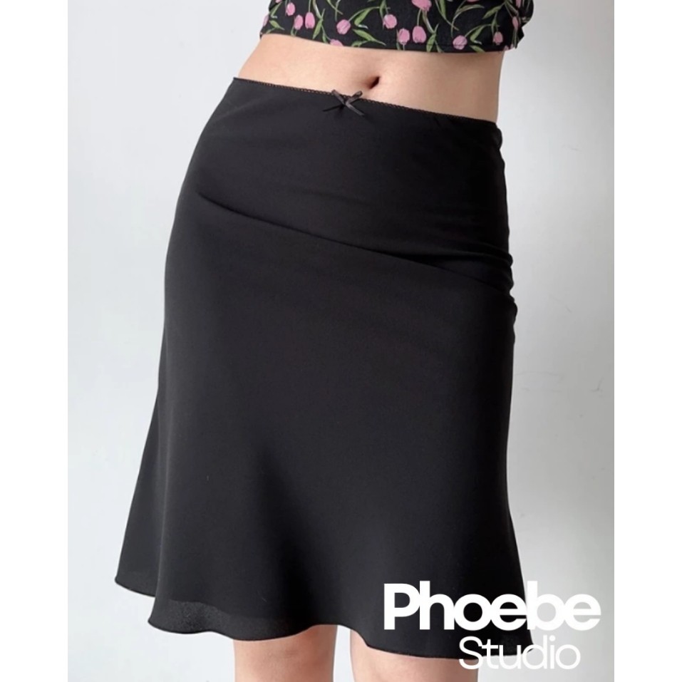 กระโปรงโบว์เอวต่ํา - Phoebe Studio [MH26VAY36]