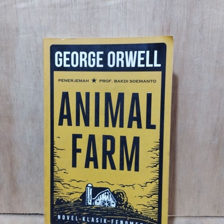 หนังสือต้นฉบับฟาร์ม George Orwell Animals