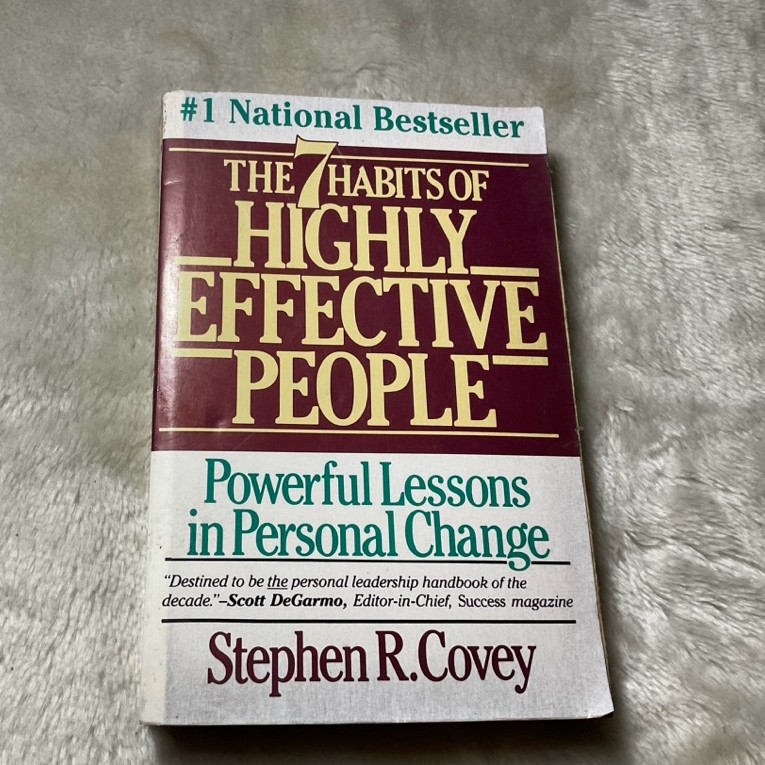 หนังสือมือสอง THE 7 HABITS OF HIGHLY EFFECTIVE PEOPLE