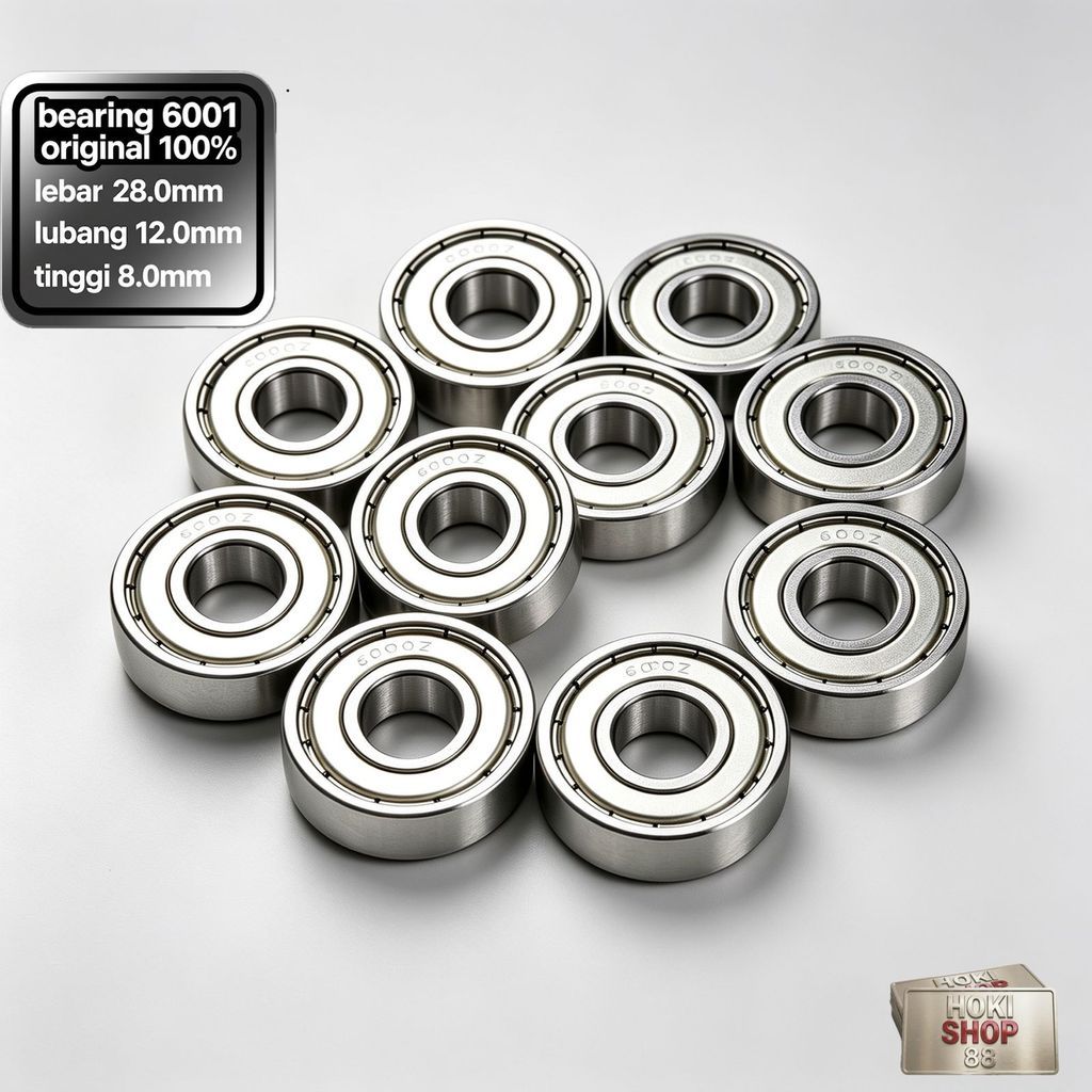 Laher Bearing 6001 ZZ ORIGINAL 100%