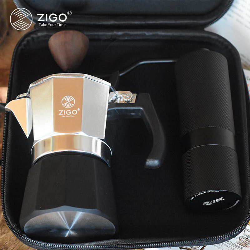 อุปกรณ์ Hand Brew Coffee Carrying Bag Camping zigo Portable Travel Coffee Set Storage Bag Moka Pot