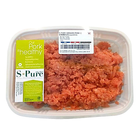 [2048299] S-Pure Special Minced Pork Loin สันนอกหมูบดพิเศษ 250g