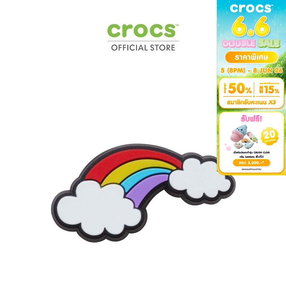 CROCS ตัวติดรองเท้า JIBBITZ RAINBOW WITH CLOUDS รุ่น 10009423