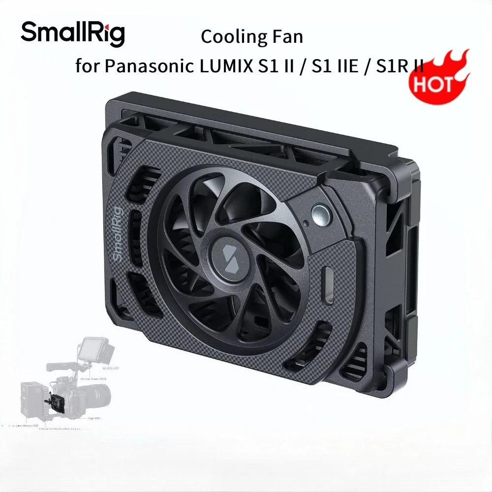 พัดลมระบายความร้อน SmallRig 5875 สําหรับ Sony ZV-E10/A6700/A7 IV/A7C/FX30