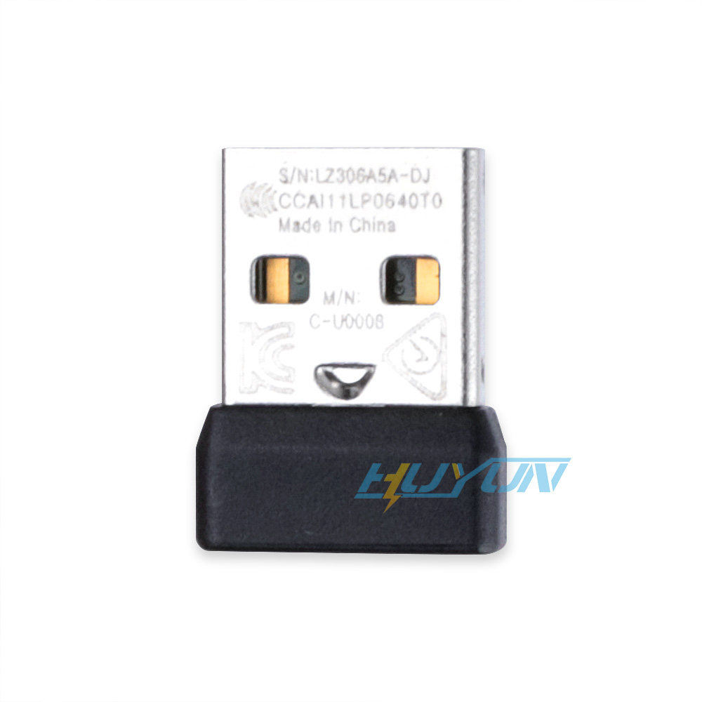 เหมาะสําหรับอะแดปเตอร์รับสัญญาณ USB คู่ Logitech G304/G305/G604G613 สําหรับเมาส์เกมไร้สาย