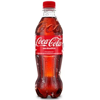 โค้ก น้ำอัดลมรสออริจินัลสูตรน้ำตาลน้อยกว่า Coke Original Less Sugar 500ml.