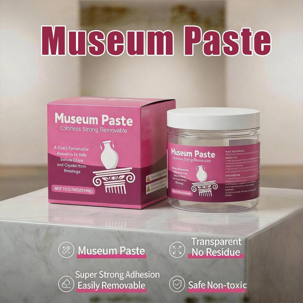 Museum Gel Clear No Damage Invisible Museum กาวเจลที่ถอดออกได้สําหรับติดตั้งโปสเตอร์หัตถกรรม goph