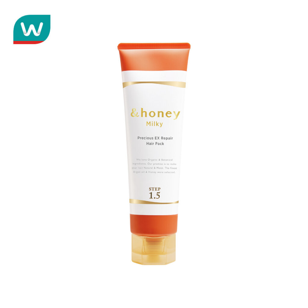 &honey แอนด์ฮันนี่ แฮร์ แพค มิลค์กี้ พรีเซียส เอ็กซ์ รีแพร์ 130 กรัม