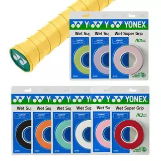 กริ๊ปพันด้ามไม้แบดโยเนคAC102EXSuperGrip3ชิ้น หนา0.6 มม.วัสดุทำจากโพลียูรีเทน(Polyurethane)ส่งไวจากไทยไม่พอใจยินดีคืนเงิน