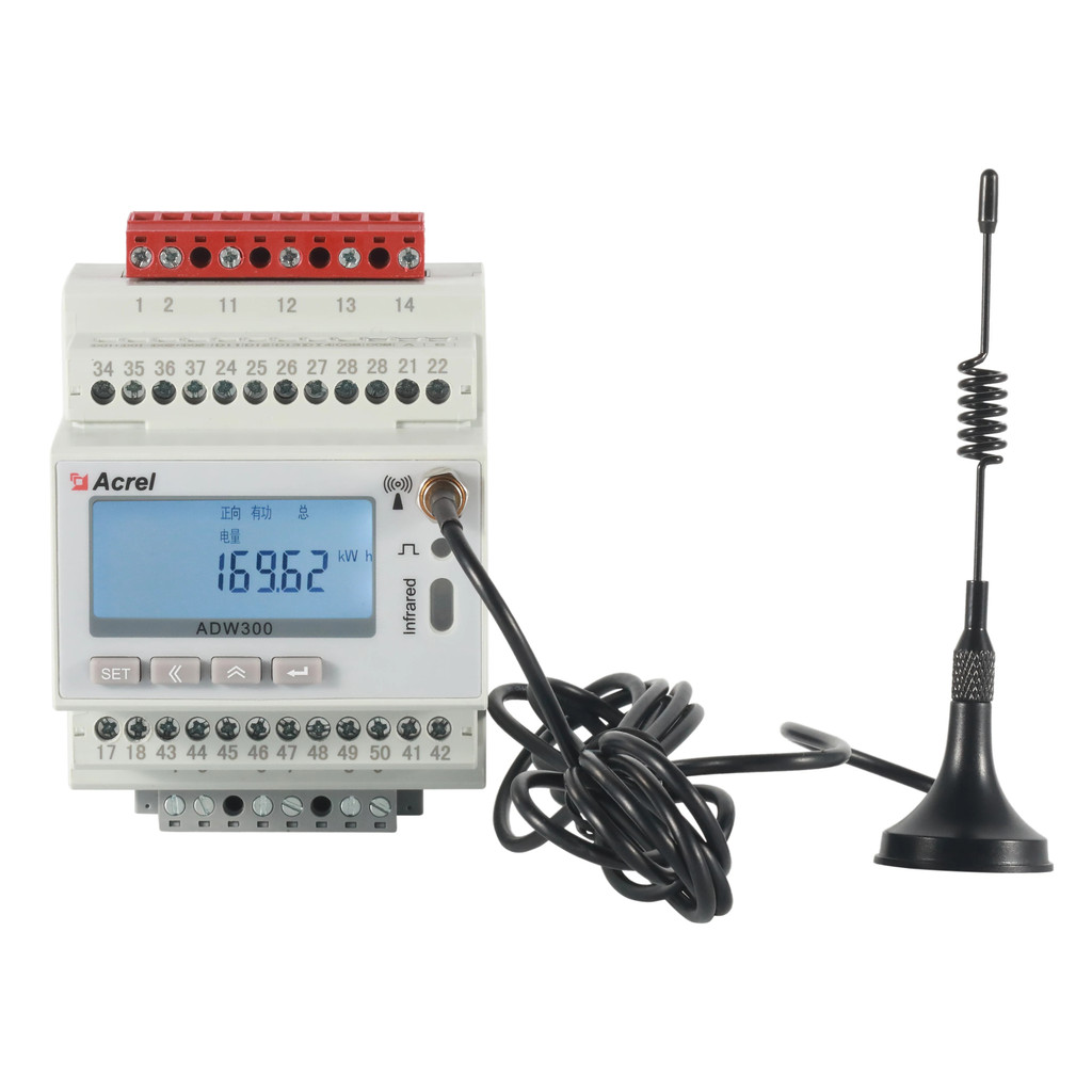 อุตสาหกรรม ADW300-WIFI IoT Three-Phase Wireless Power Meter Energy Meter ผลิตภัณฑ์
