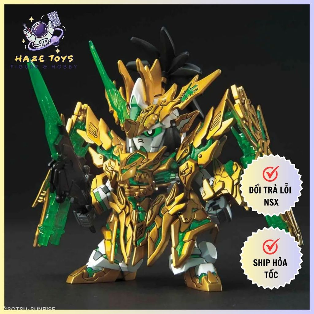 กันดั้มประกอบรุ่น Bandai SD SANGOKU OKETSUDEN Long Xian Liu Bei UNICORN GUNDAM