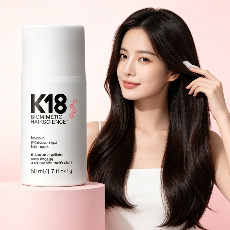 ONE Post-Wash Leave-In Hair K18 สําหรับผมที่ราบรื่นและลุคติ้งน้ําหนักเบาให้ความรู้สึกไม่ต้องล้างและจ