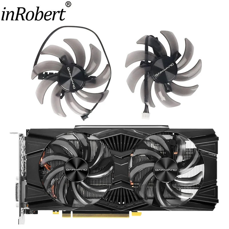 INew 85 มม.RTX2060 RTX2070 พัดลมคูลเลอร์สําหรับ Gainward Geforce RTX 2060 2070 SUPER Ghost กราฟิกการ