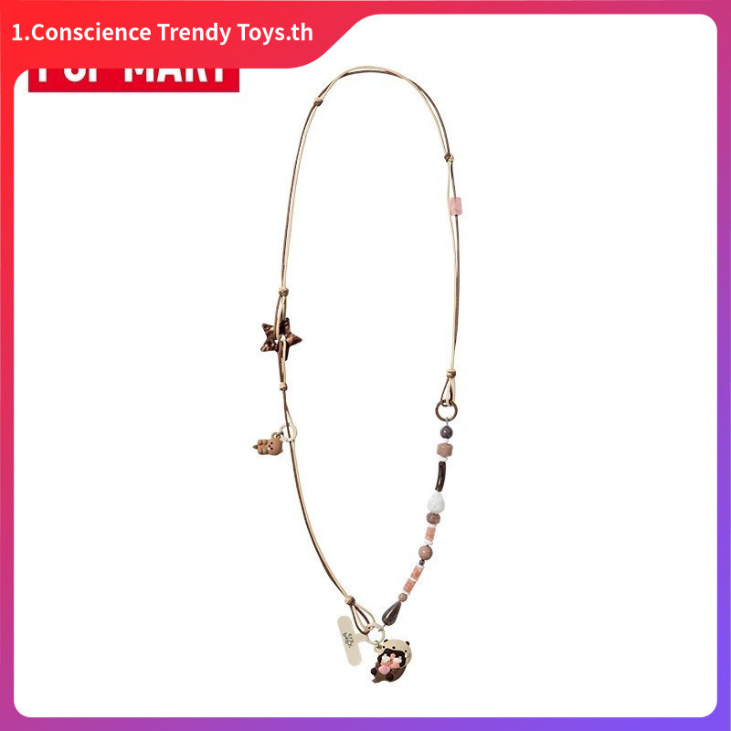 POPMART POPMART CRYBABY Tears Flow เข้าสู่ Sea Series Three-in-One ที่ถอดออกได้ Lanyard Mystery Box สินค้า