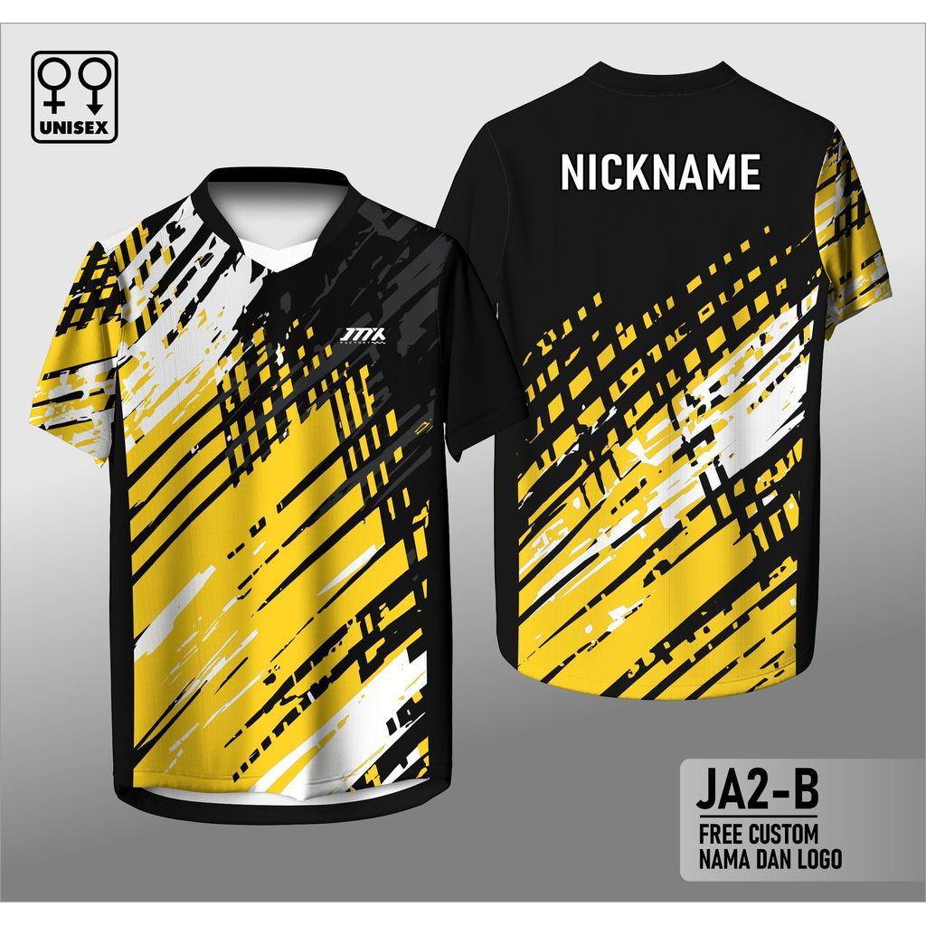 เสื้อแบดมินตันเทนนิสวอลเลย์บอล JMX เสื้อแบดมินตันกีฬา Padel ฟรีที่กําหนดเองชื่อและโลโก้ JA2-B