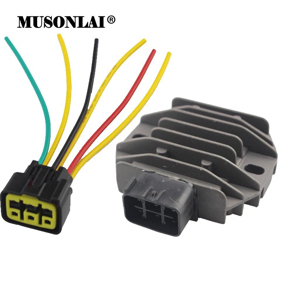 MU SH640E-11 เครื่องปรับแรงดันไฟฟ้าสําหรับ Yamaha YFM350A YFM125 YFM250X YFM250 YFM350 YFM400F YFM45