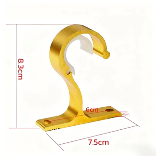 ขายึดราวผ้าม่าน แบบเดี่ยว ขายึดผ้าม่าน โลหะ Curtain bracket IronGo