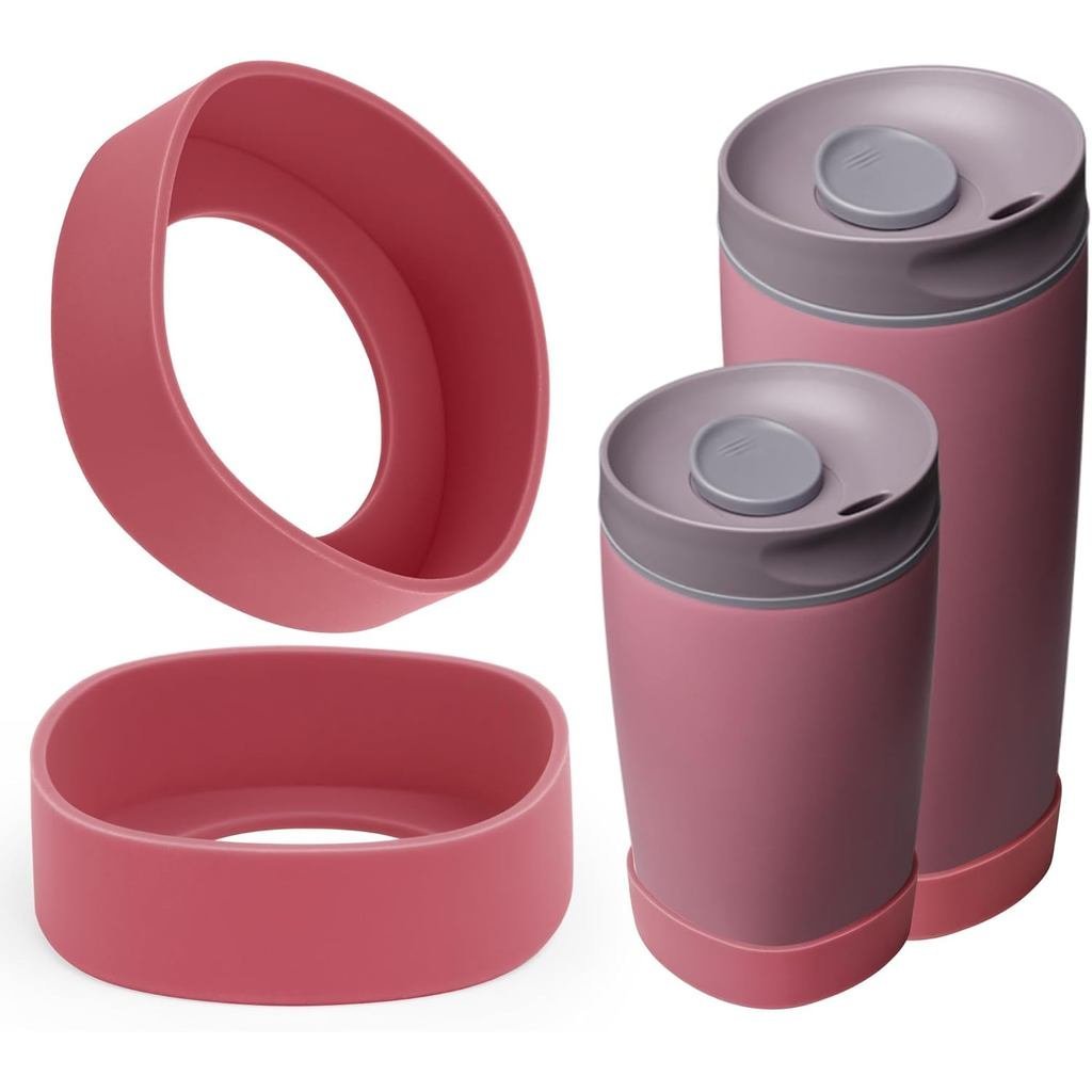 บูทป้องกันสําหรับ Owala SmoothSip Slider 12 & 20oz แก้วกาแฟ, ปลอกซิลิโคนป้องกันรอยบุบและเสียงรบกวน, แก้วด้านล่างสําหรับ Office & Travel