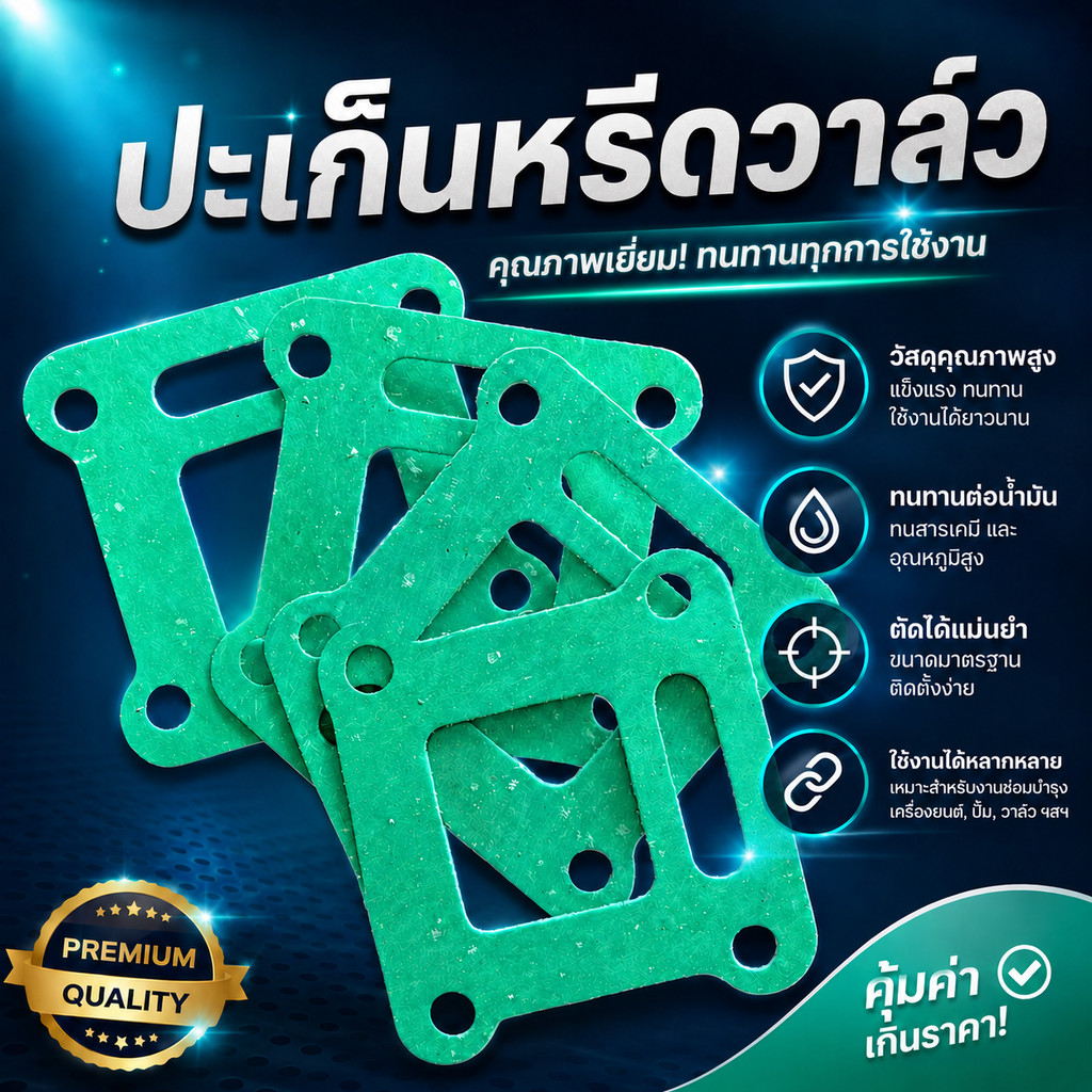 ประเก็น ปะเก็น ประเก็นหรีดวาล์ว เครื่องตัดหญ้า 411 อะไหล่ปะเก็น 1 ถุง 10 ชิ้น