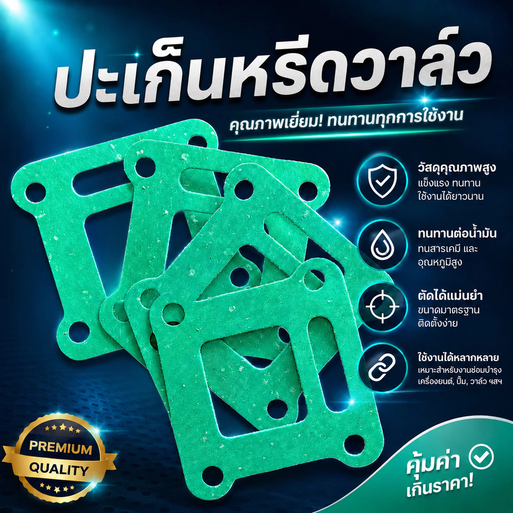 ประเก็น ปะเก็น ประเก็นหรีดวาล์ว เครื่องตัดหญ้า 411 อะไหล่ปะเก็น 1 ถุง 10 ชิ้น