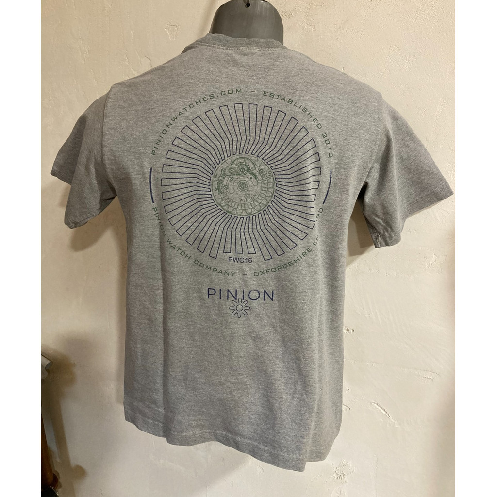 202 Iron Heart Small Gear Watch Promotion เสื้อยืดผู้ชายพร้อมสต็อกผ้าฝ้ายแท้