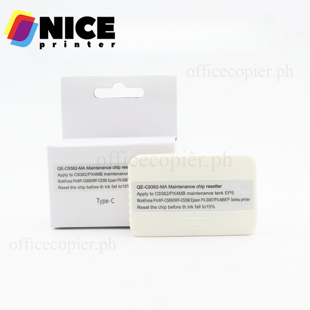 C9382 กล่องบํารุงรักษารีเซ็ตชิปสําหรับ Epson WF-C5310 C5810 C5390 C5890 C5390DW C5390a C5890a PX-S88