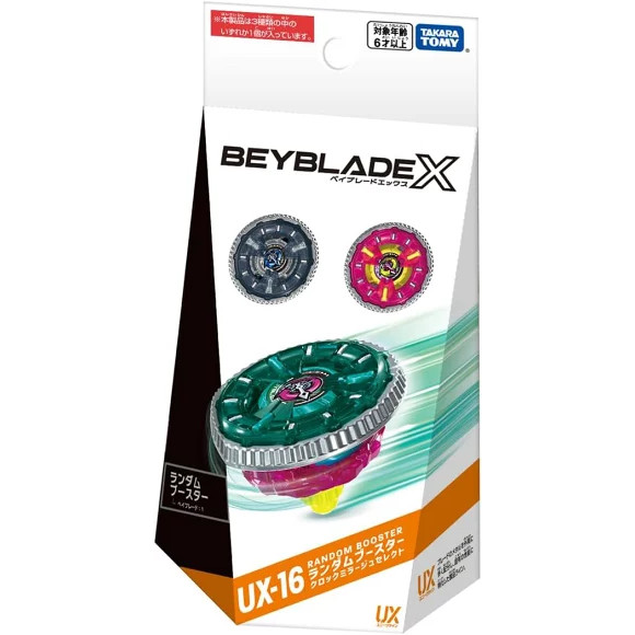 Takara Tomy BEYBLADE X UX-16 Random Booster Clock Mirage Select
