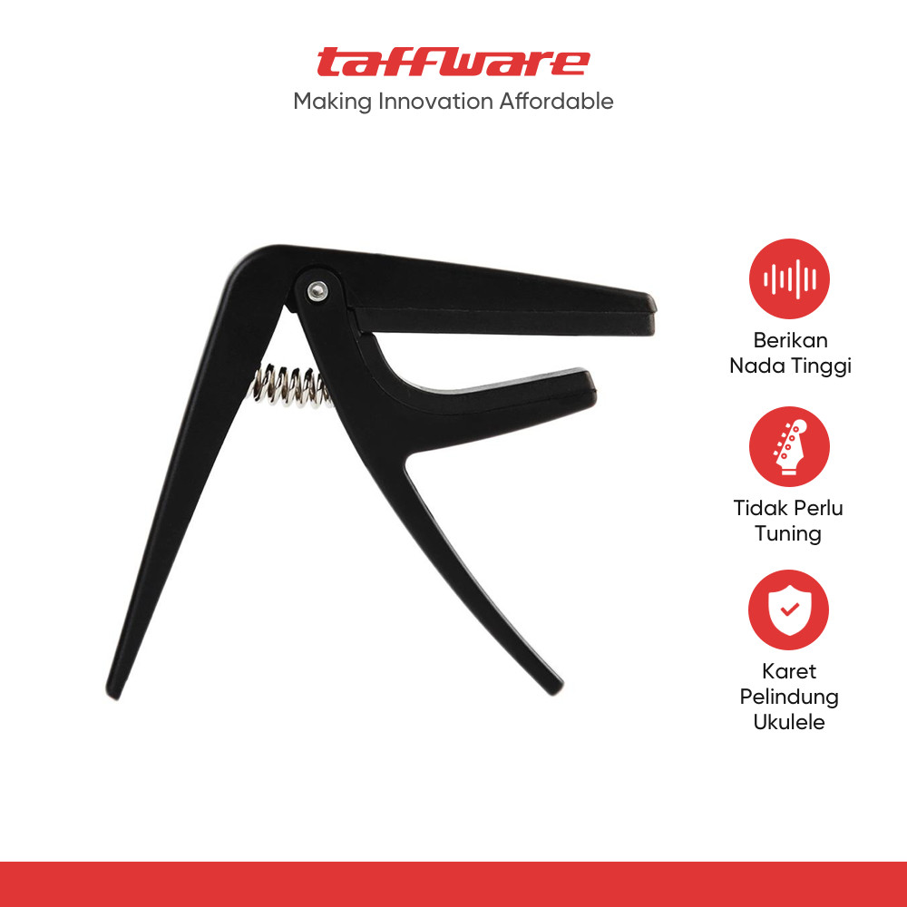 TaffSTUDIO Simple Design Ukulele Capo - JPC-02