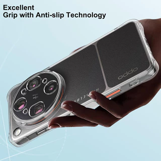 สําหรับ OPPO Find X9 Ultra X9s Pro Crystal Clear Cover Anti-Scratch กันกระแทก TPU Case