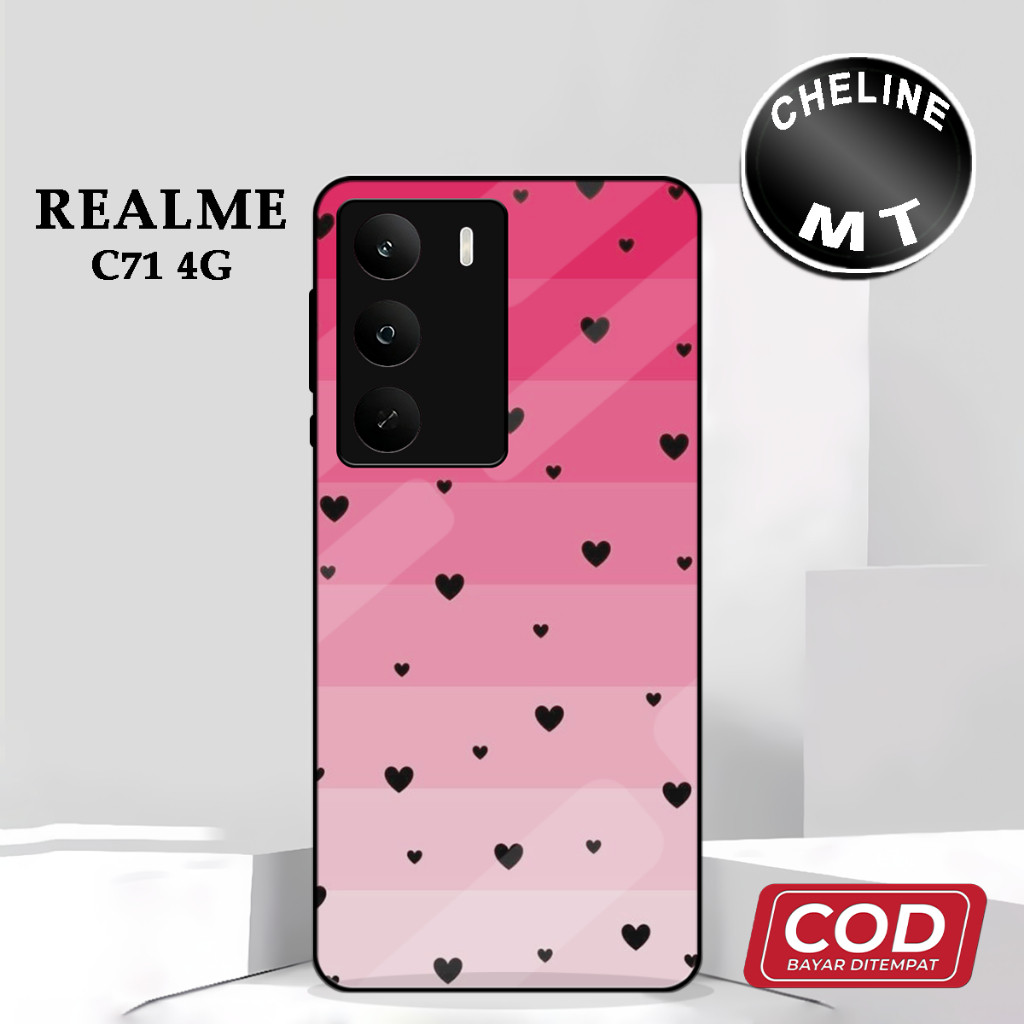 (DD 8) เงาเงา Softcase สําหรับ realme C71 4G l ล่าสุด l อะนิเมะ motif ปลอก l บทคัดย่อ l น่ารัก l Gam