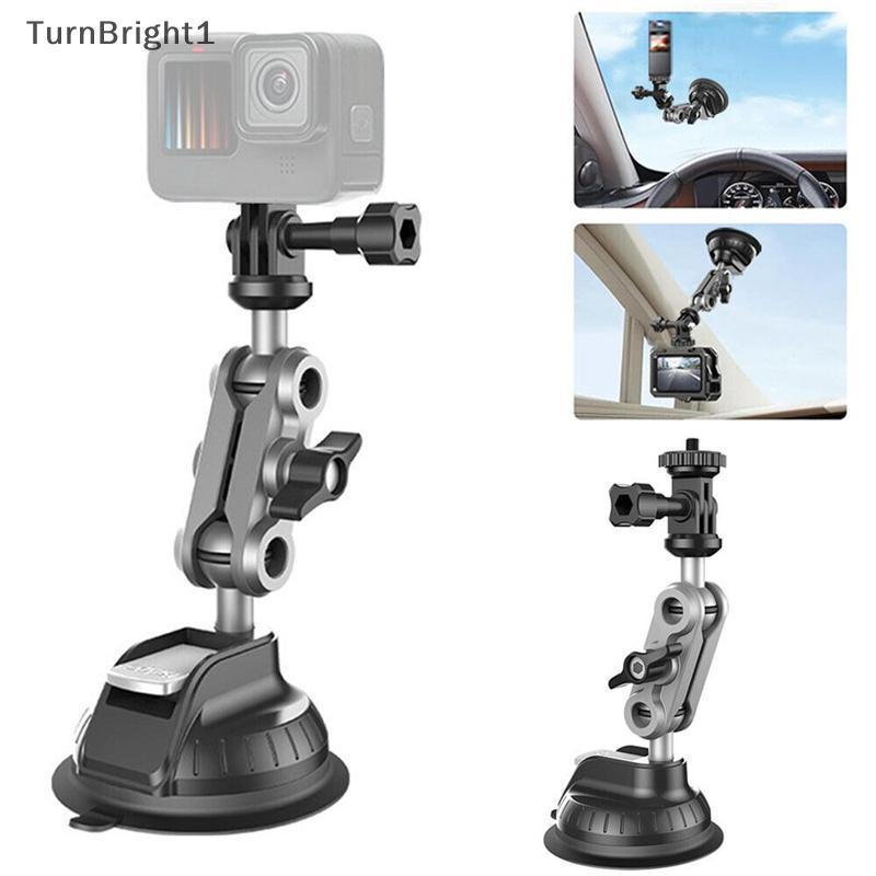 [TurnBright] Action Camera Dash Cam Phone Car Mount Car Vacuum Cup Phone Action Camera Holder 1/4 นิ