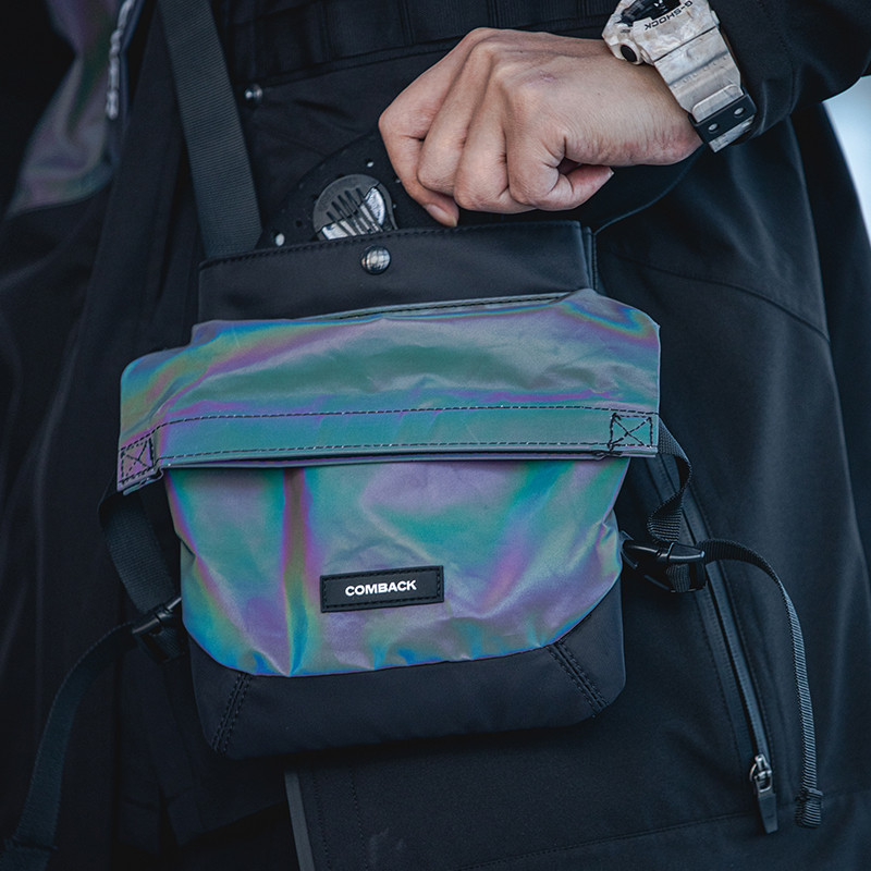 คอนซีลเลอร์ x COMBACKx นักเรียนการเดินทาง Tripartite Joint Street Wear กระเป๋าสะพาย Functional Cross
