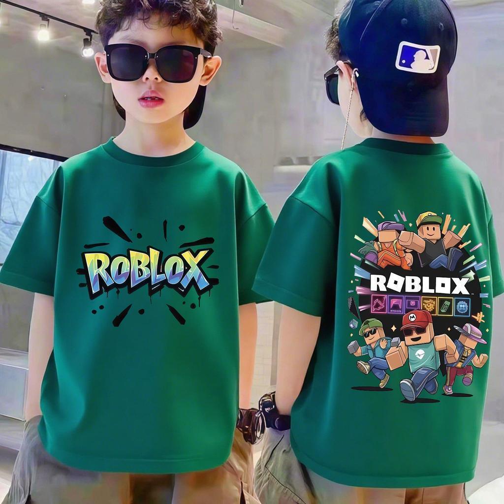 เสื้อยืดเด็ก/สไตล์อเมริกัน/เกาหลี/สตรีท/น่ารัก/คุณภาพดี/ผ้ รูปที่ 6