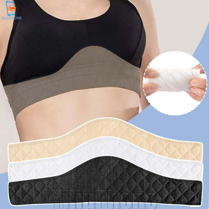 [Bless] 5-1 ชิ้นล้างทําความสะอาดได้ Bra Liners แผ่นเหงื่อ - Under Bra Sweat Liners - ดูดซับเหงื่อ - สบาย, นํากลับมาใช้ใหม่, ระบายอากาศได้ - แผ่นรองชุดชั้นในกีฬา - ผ้าฝ้าย - ฤดูร้อน /Awe