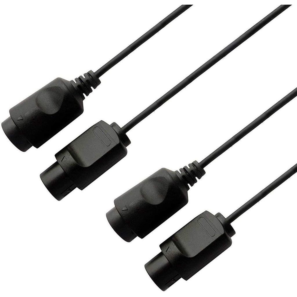 Xahpower 4Pack 6Ft N64 Controller สายไฟสําหรับ Nintendo 64 N64 Controller