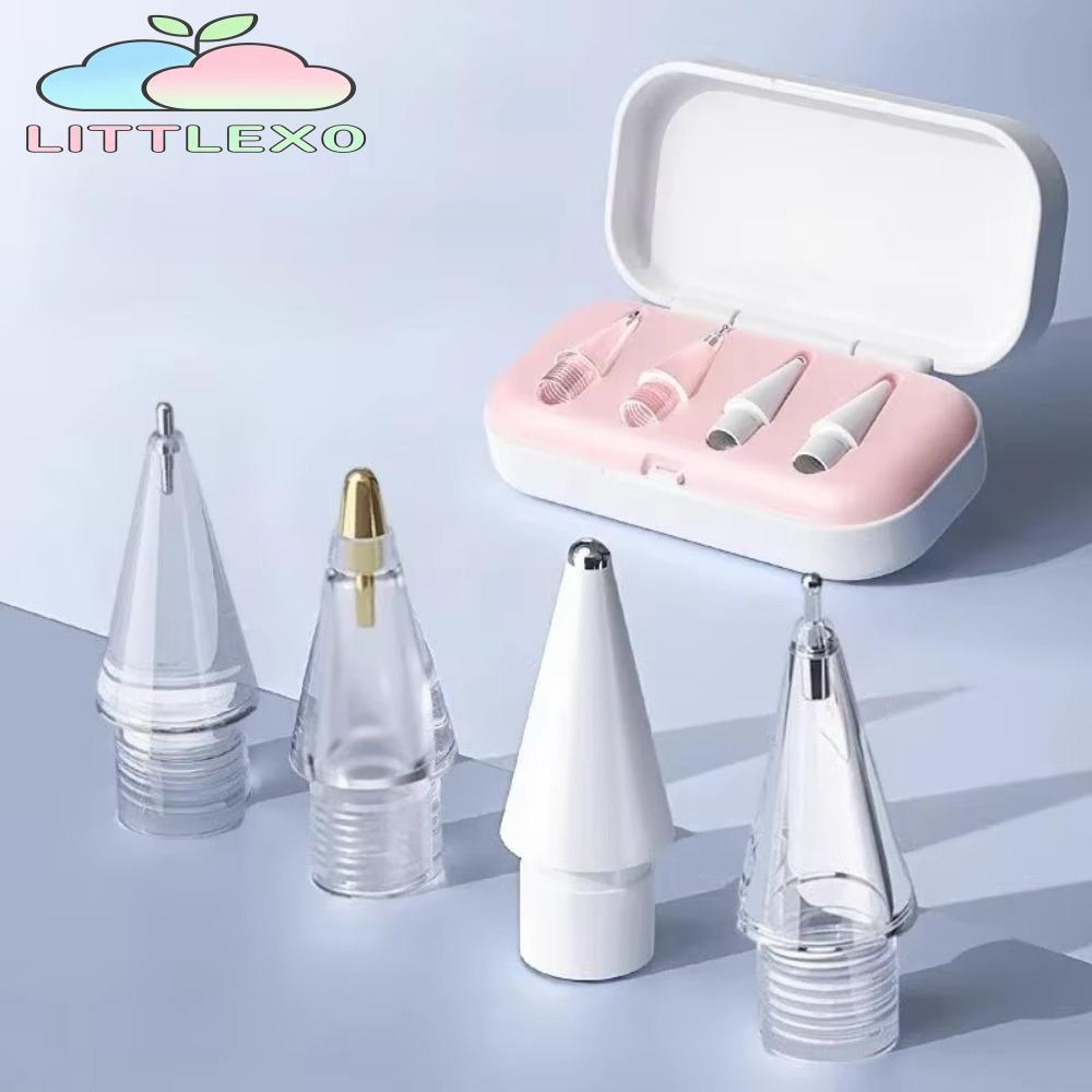 LITTLEX Stylus Nib, เปลี่ยนเคล็ดลับดินสอกันกระแทก, Universal PP Lining Anti-scratch ดินสอแบบพกพา Nibs กล่องจัดระเบียบสําหรับดินสอ