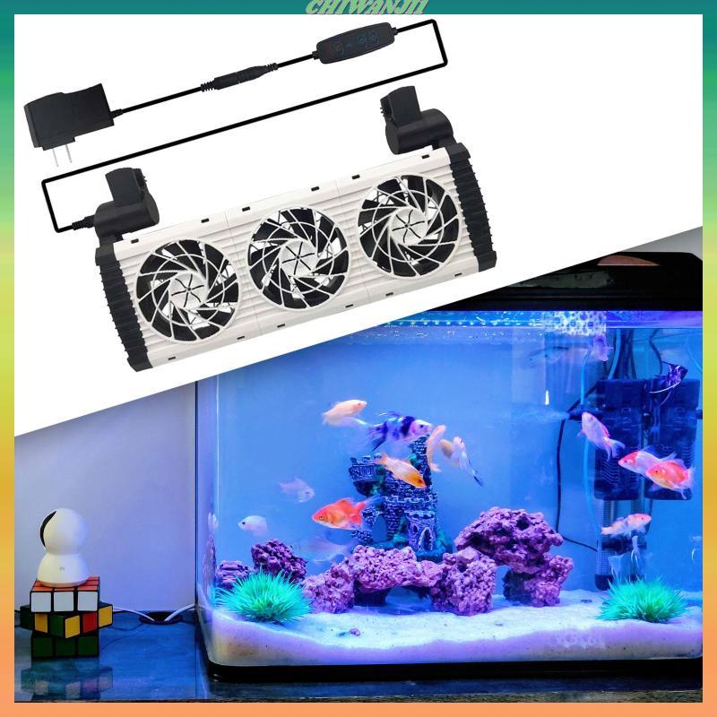[เท่าไหร่1] ตู้ปลา Chiller ถังปลาลมเย็น Chiller แบบพกพา Aquarium พัดลมระบายความร้อน Aquarium Water C
