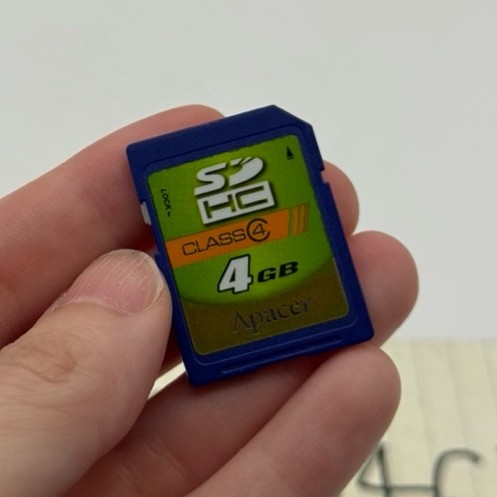 เมมโมรี่การ์ด apacer 4 gb