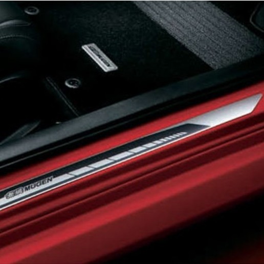 Mugen Scuff Plate Side Step Black สําหรับ Civic FC1 / FK7 / FK8
