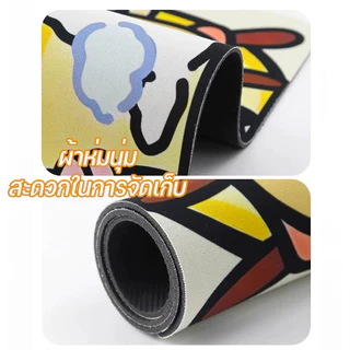 COD พรมปูพื้น แผ่นรองห้องน้ำ 40*60cm รูปแบบการ์ตูนน่ารัก ไดอะตอม ซึมซับน้ำดี แห้งไว กันลื่น สำหรับตกแต่งบ้าน