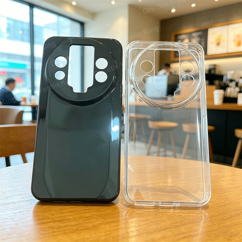 ปลอกสําหรับ Oukitel WP200 Pro เคสโทรศัพท์สีดําเรียบง่ายเกราะป้องกัน Soft TPU กันกระแทก