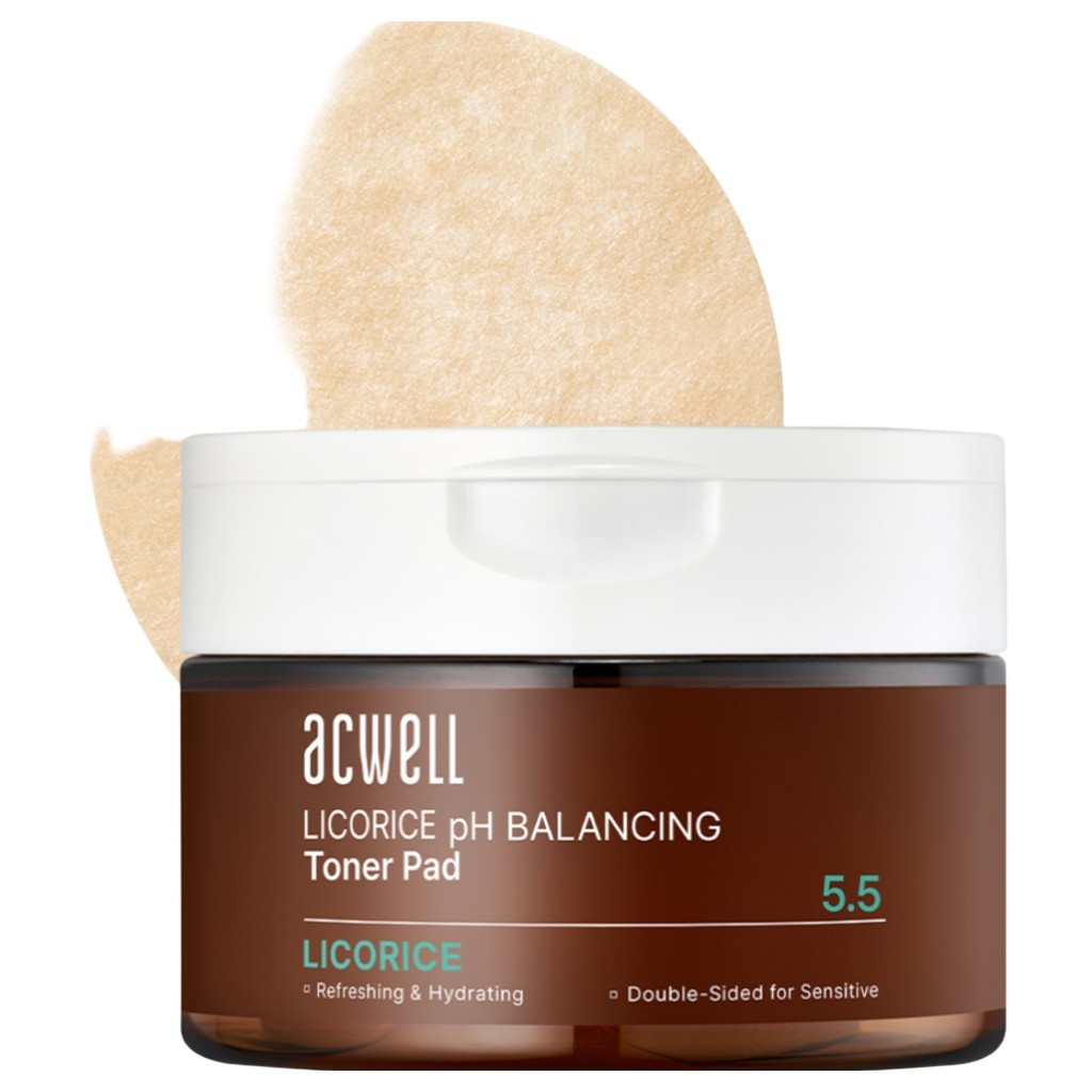 [acwell] Licorice pH Balancing Toner Pad, 160ml, 70pcs / Korean Toner Pad / pH Balancing / ของแท้ 10