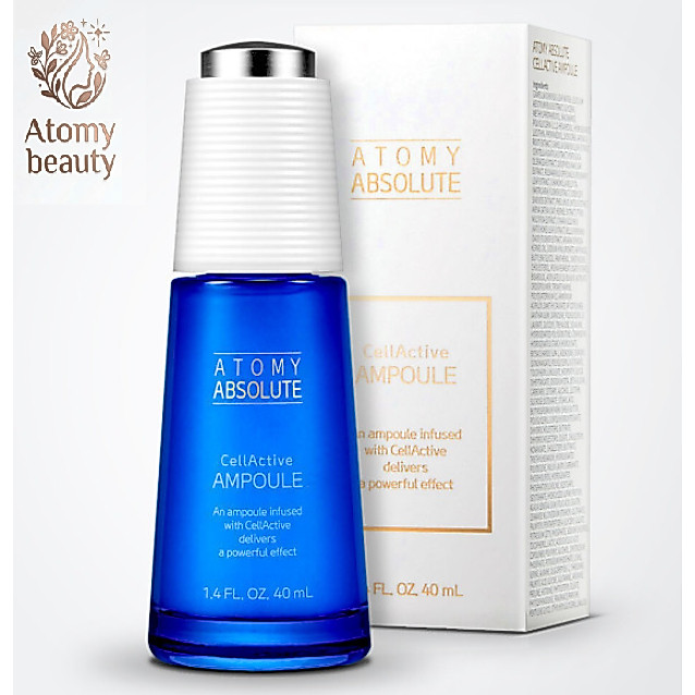 Atomy Absolute CellActive Ampoule [40ml] EGF Peptide Anti-Aging Whitening Luxury K-Beauty