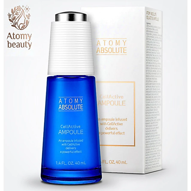 Atomy Absolute CellActive Ampoule [40ml] EGF Peptide Anti-Aging Luxury K-Beauty