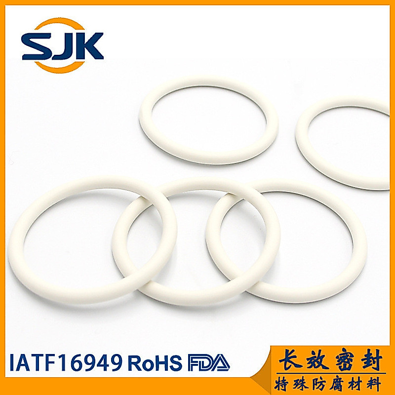 FFKM Semiconductor ใช้อะคริลิคทน/DMF เคมีการกัดกร่อนขนาดกลาง o-Ring Reaction กาต้มน้ําเครื่องมือออปต